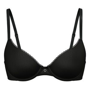 [ SOLD ] Victoria's Secret Invisible Lift Unlined Demi Bra Black 40D